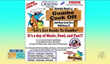 PHINS Gumbo Cookoff benefitting Hope4Veterans