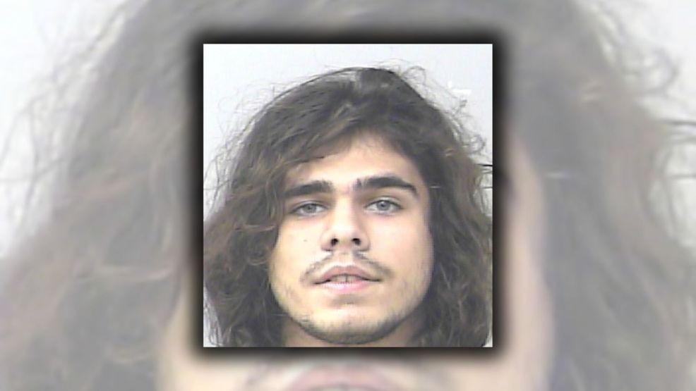 A 19-year-old Port St. Lucie man is facing a third-degree felony charge after a family pet was discovered dead, weighted down by a dumbbell (SLCSO)