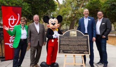 Orlando unveils new Disney World plaque downtown