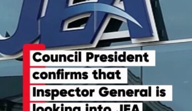 Council President says Inspector General is looking into ‘serious allegations’ related to JEA
