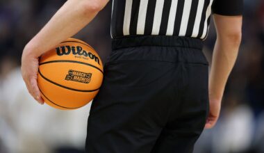 College basketball players get into heated incident with fan