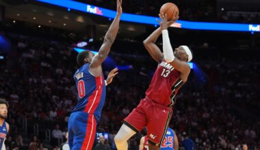 Bam Adebayo joins Dwyane Wade as the Miami Heat's only 10,000-point scorers