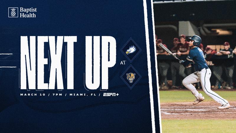 Baseball Hosts Florida Gulf Coast in Midweek Matchup