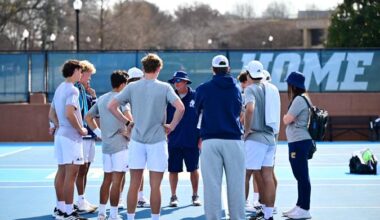 Men’s Tennis Welcomes Jacksonville State for Tuesday Afternoon Tilt