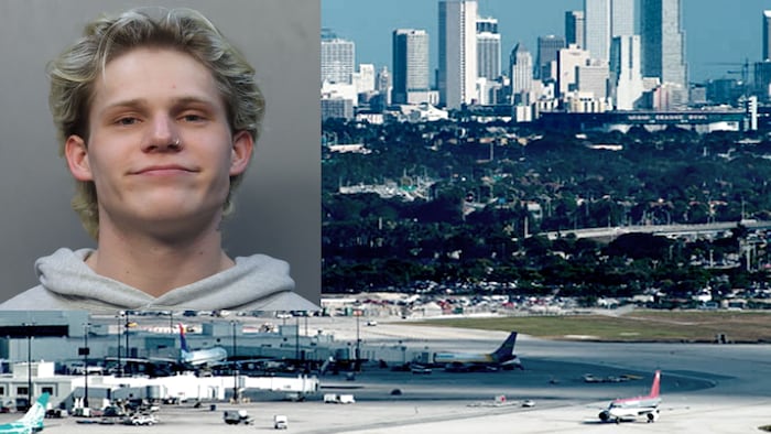 Man arrested at MIA after being caught with 75 pounds of marijuana in luggage