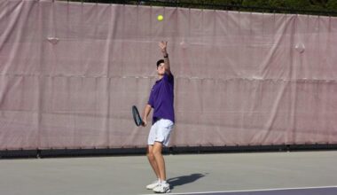 Men's Tennis Loses to Emerson in Florida Debut
