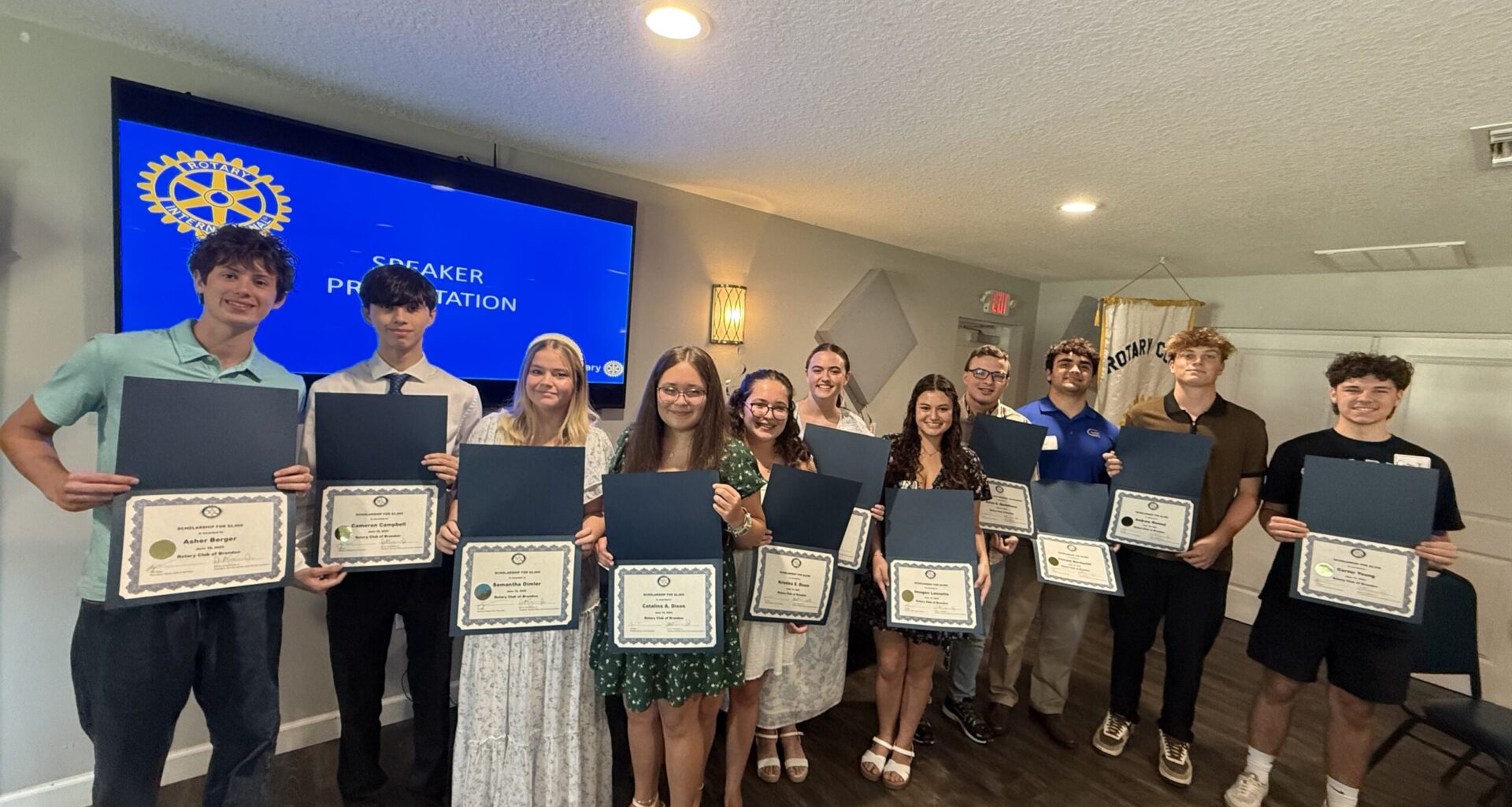 Brandon Rotary Opens Scholarship Applications For Local Seniors, Awards Nearly $25,000