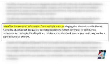 Carrico considering council action after IG requests review of JEA fees