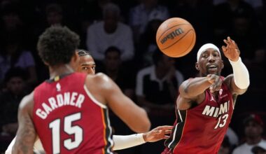 Heat’s Adebayo scores 83 points, the second-highest total in NBA history