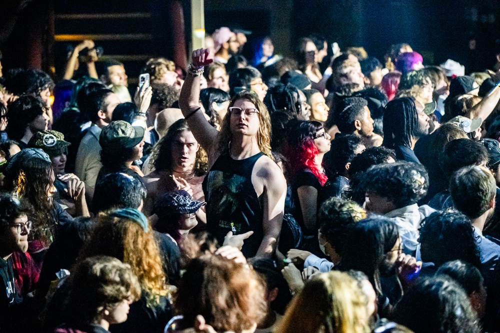 Machine Girl thrilled a packed Beacham with unfettered chaos and volume