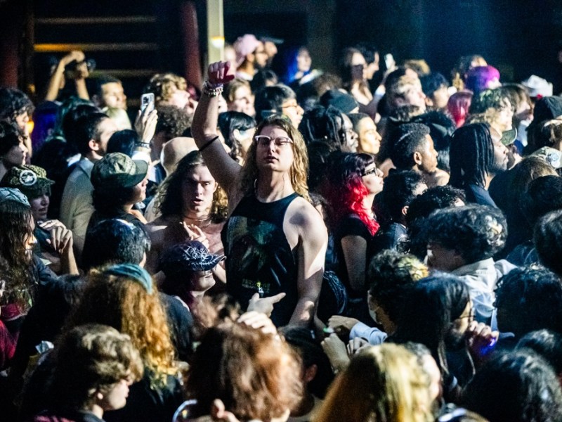 Machine Girl thrilled a packed Beacham with unfettered chaos and volume