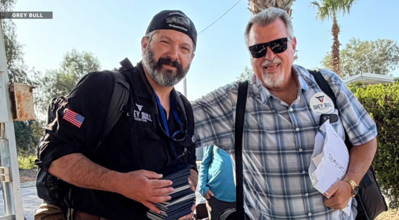 The Tampa-based organization Grey Bull Rescue helped arrange transportation to get the group out of Israel.