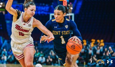 Bench celebrates during game against Walsh