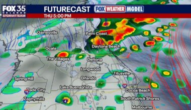 Orlando weather: Rain returns to Central Florida ahead of cooldown