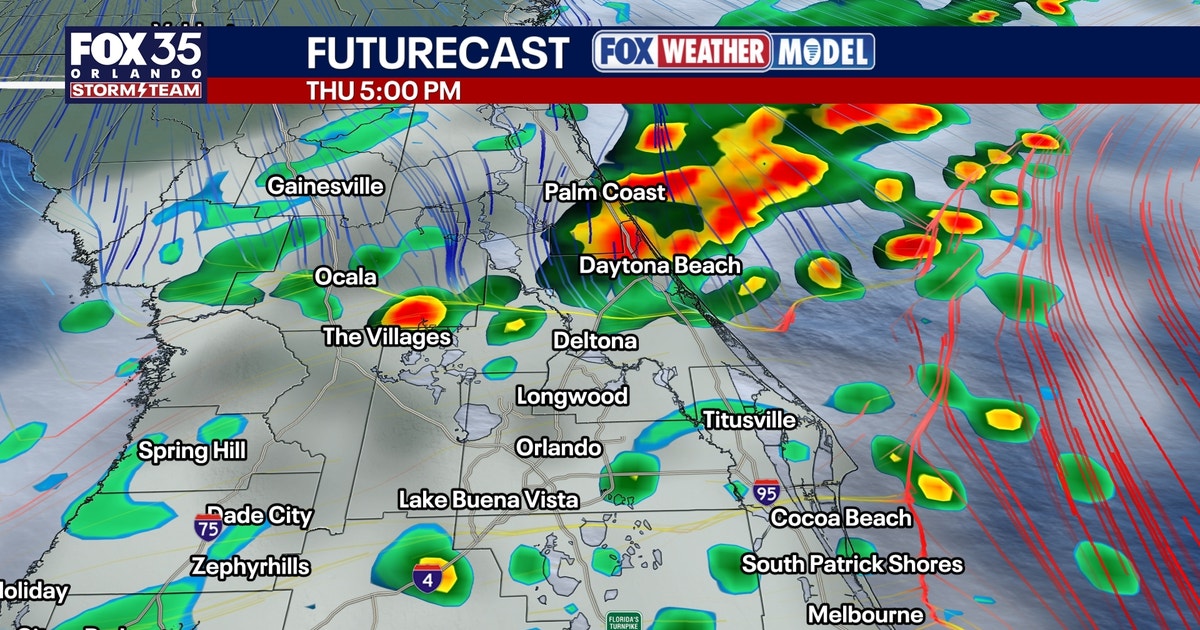 Orlando weather: Rain returns to Central Florida ahead of cooldown