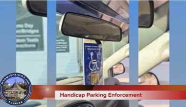 Miami Springs police crack down on those illegally parking in disabled spots