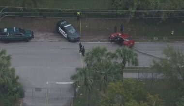 Child among 3 hospitalized after 2-vehicle crash near Boyd Anderson High School in Lauderdale Lakes
