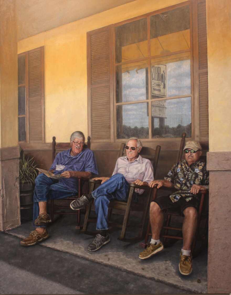 Lakeland artist Karla Pirona's 'After Lunch'