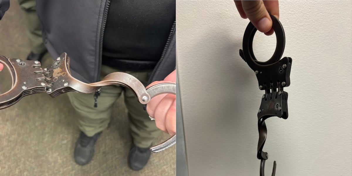Inmate uses ‘sheer strength’ to twist and break out of handcuffs, sheriff’s office says