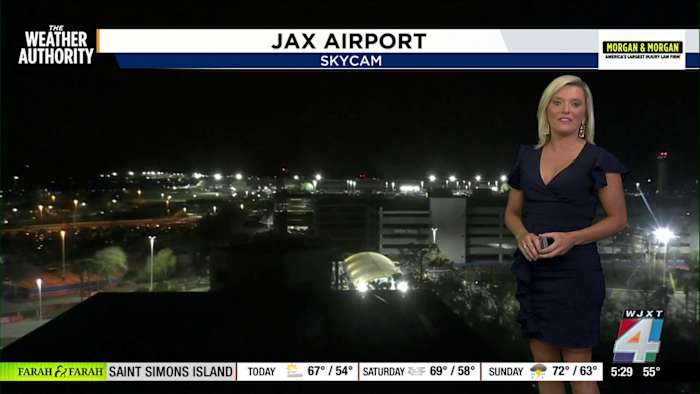 Jacksonville enjoys cooler temperatures; breezy, comfortable day expected