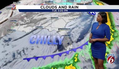Scattered showers return to Central Florida before cooler stretch settles in. Here’s when