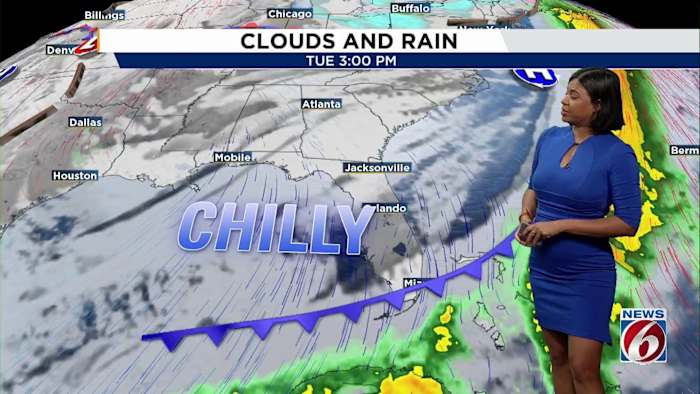 Scattered showers return to Central Florida before cooler stretch settles in. Here’s when
