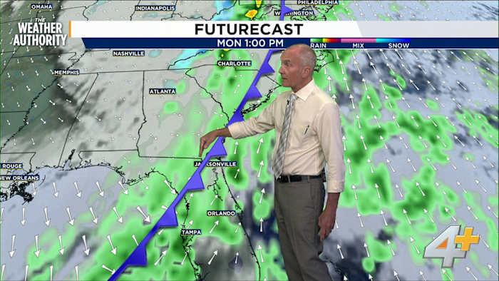 Pollen plumes and partly cloudy skies permeate our region