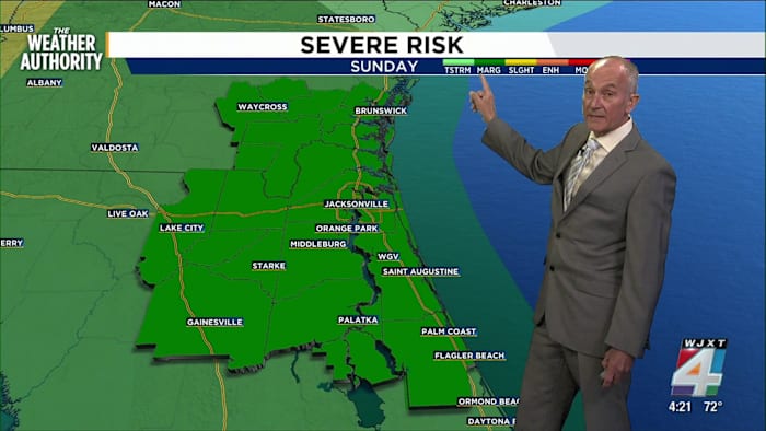 Weather Authority Weekend Forecast, Showers with storms return on Sunday