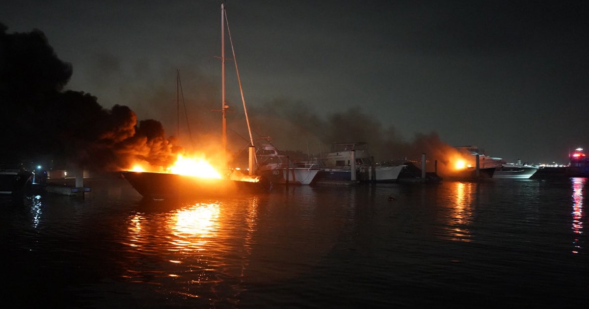 Three boats damaged after fire at Tampa Yacht and Country Club: Officials