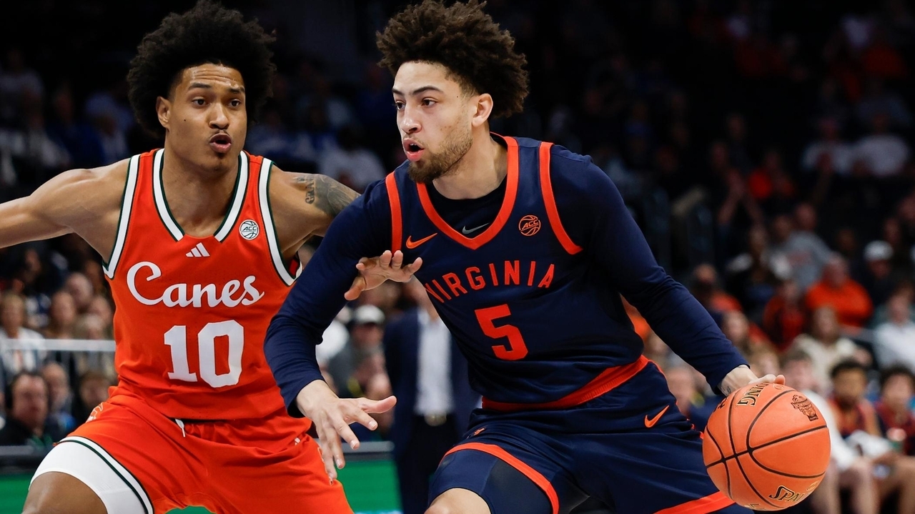 No. 10 Virginia rolls past Miami 84-62 to advance to ACC Tournament title game