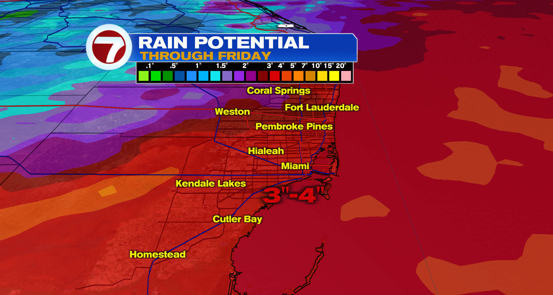 Ripe For Rain - WSVN 7News | Miami News, Weather, Sports