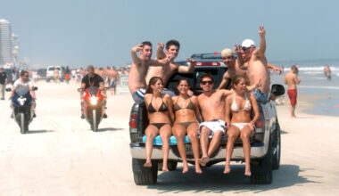 Spring break at Daytona through the years