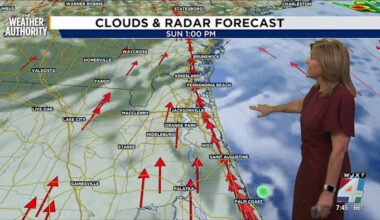 Meteorologist Michelle McCormick has your Sunday forecast