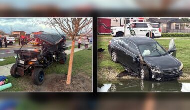 8 people ejected, seriously injured after golf cart hit by vehicle in Wesley Chapel: FHP