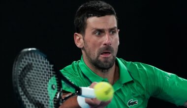 Novak Djokovic withdraws from the Miami Open because of a right shoulder injury