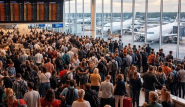 Hundreds of travellers stranded as delta, spirit, southwest, and american airlines face 409 delays and 55 cancellations in orlando, new york, chicago, miami and major us cities