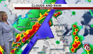 Weather Alert Day as strong cold front targets Central Florida