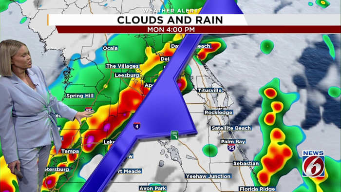 Weather Alert Day as strong cold front targets Central Florida