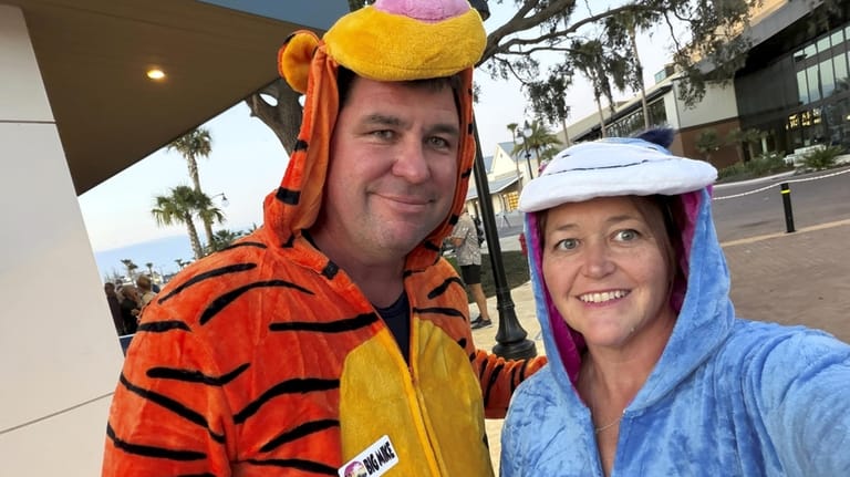 Jennifer Gisler and her husband, Mike, who moved to The...