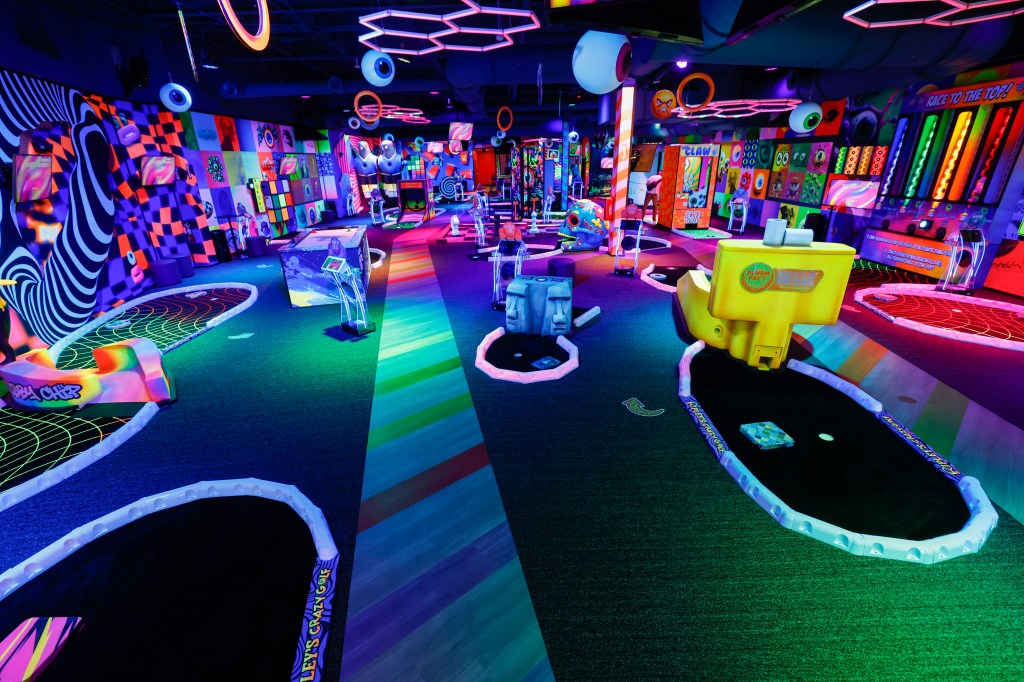 Ripley opens indoor mini-golf course at Icon Park Orlando