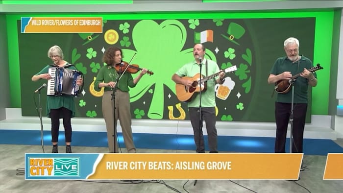 Aisling Grove joins River City Live to celebrate St. Patrick’s Day