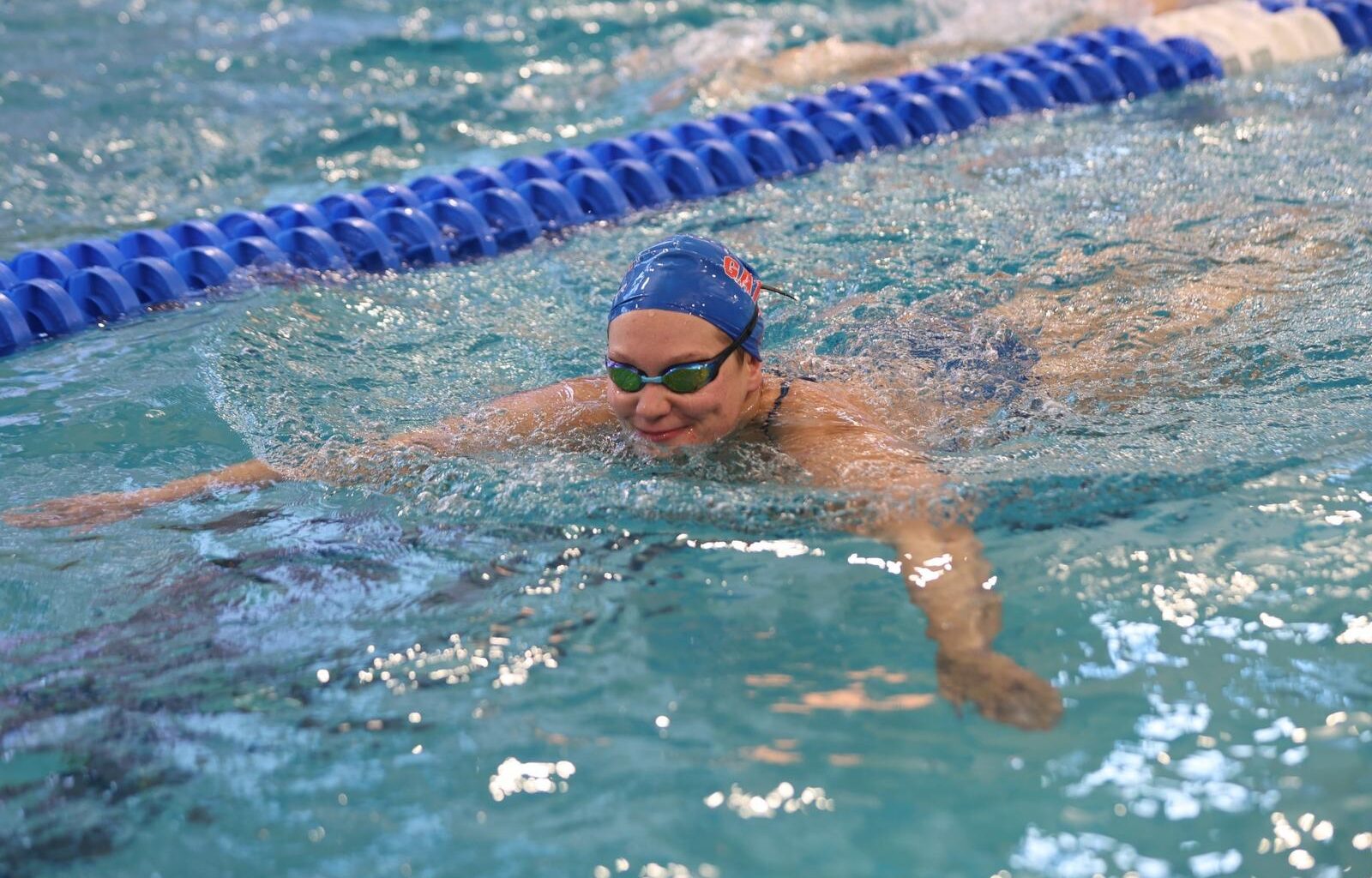 Camyla Monroy competing on Platform during the Gators’ SEC Championships on Saturday, February 21, 2026 at Allan Jones Intercollegiate Aquatic Center in Knoxville, TN / UAA Communications photo by Bryce Mitchell