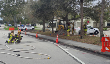 Gas leak leads to evacuations, road closures in Florida