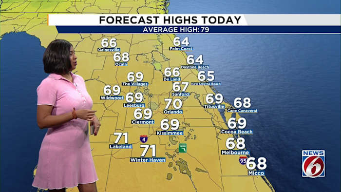 Chilly start but a nice warm up is on the way