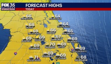 Orlando weather: Chilly start for Central Florida; freeze, frost alerts for Marion County