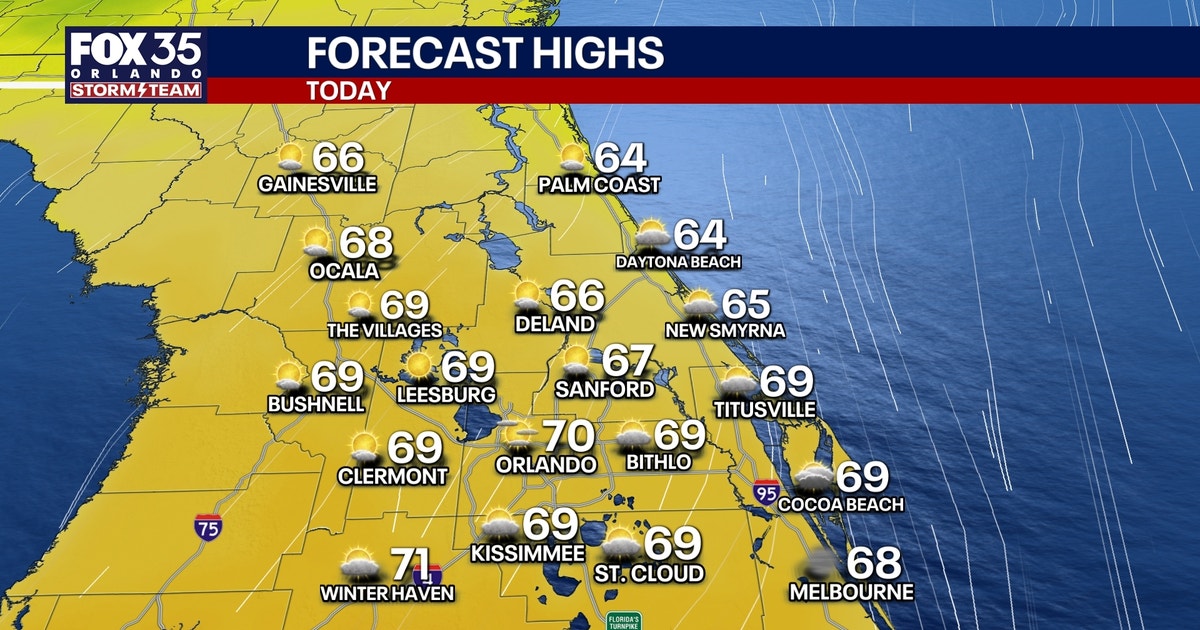 Orlando weather: Chilly start for Central Florida; freeze, frost alerts for Marion County