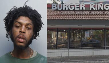 Man accused of throwing rock through Miami Burger King’s glass door