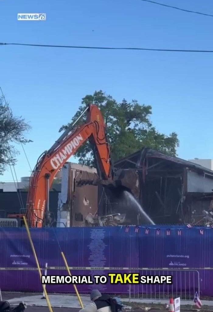Pulse nightclub demolition begins as Orlando moves toward permanent memorial