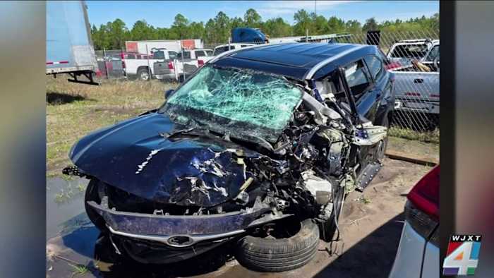 GoFundMe launched after car crash sends Jacksonville family of 4 to hospitals