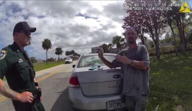‘I wasn’t even swerving:’ Florida man caught driving backward on highway